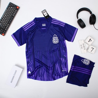 Set Bộ Thể Thao CLB tuyển Argenina sân nhà 2023/24 vải thun cao cấp