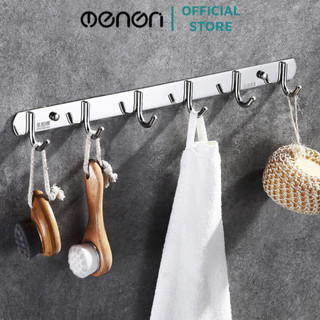 Móc treo tường inox, móc treo quần áo gắn tường inox 304 chịu lực không gỉ móc treo nhà tắm, nhà bếp