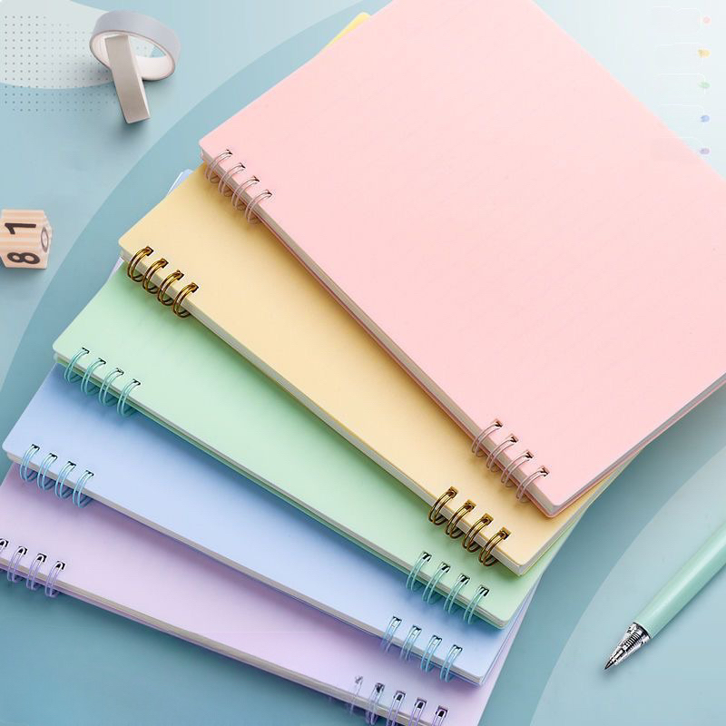 Sổ A5 ghi chép 80 trang tông màu pastel kẻ ngang