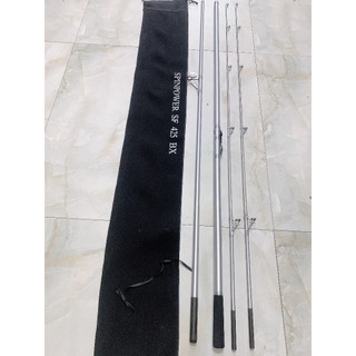 Cần câu 3 khúc pin power sf 425 bx khoen fuji 2 ngọn - cần câu 3 khúc 2 ngọn 4m25 bxt xả hàng