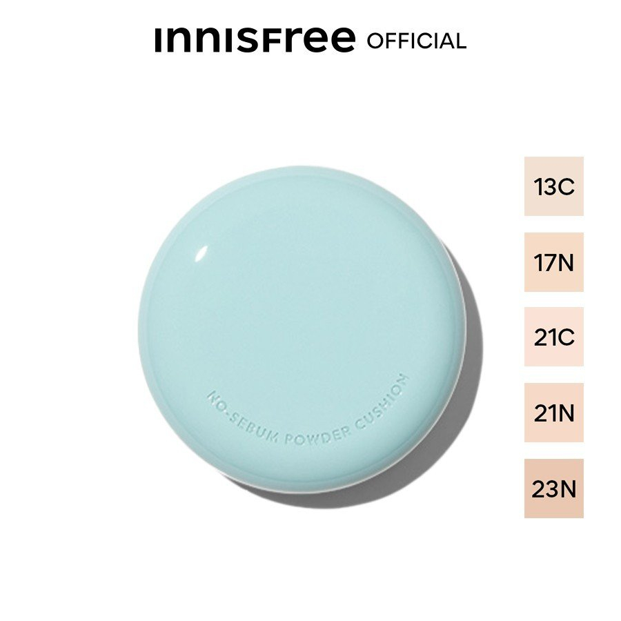 Phấn nước kiềm dầu SPF 29 PA++ innisfree No Sebum Powder Cushion 14g