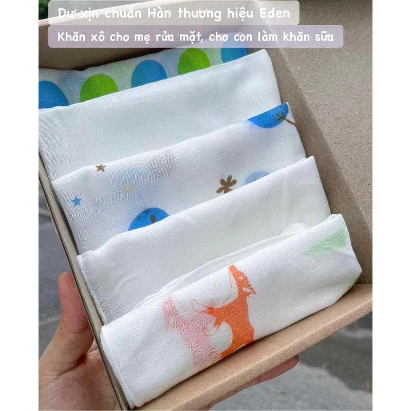 Set 10 cái khăn xô 35x35cm