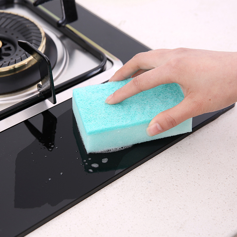 Miếng rửa chén bát, cọ rửa xoong nồi đa năng 2 trong 1 tiện ích Happy Value nhập khẩu trực tiếp tại Nhật Bản AD135