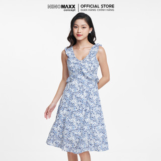 N&M Đầm nữ hai dây phối bèo hoạ tiết hoa 1905165