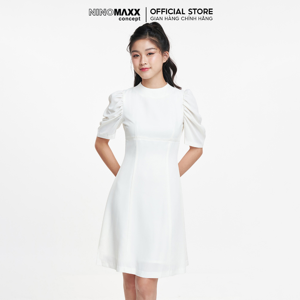 N&M CLUB Đầm thời trang Nữ vải lụa sen 2104099