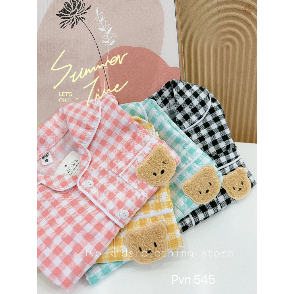 Bộ bộ pizama dài tay cho bé cực xịn sò