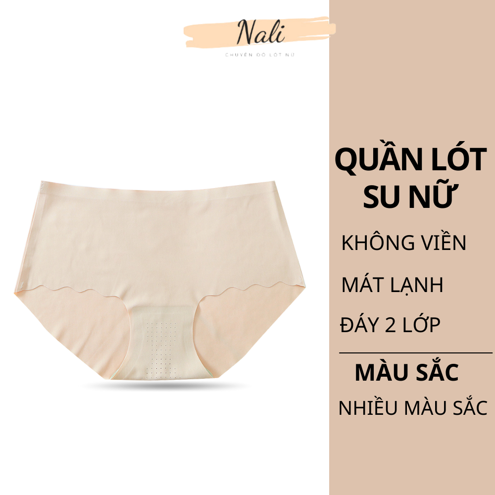Quần Lót Su Không Đường May Mát Lạnh Thông Hơi Cao Cấp Kháng Khuẩn NL305