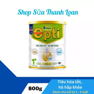 [HSD T12-2026] [Quét Mã QR Tích Xu] Sữa Bột Vitadairy Colos Opti 1+ 800g (Trên 1 Tuổi).