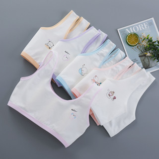 Áo lót trẻ em áo ngực học sinh cấp 1 cấp 2 không đệm đồ lót cho bé từ 29-50kg