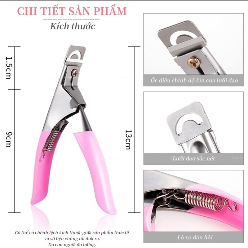 Kìm Bấm Móng Giả Giá Rẻ - Chuyên Dụng Cho Dân Làm Móng - Kìm Bấm Móng Giả Inox chuyên dụng Nail