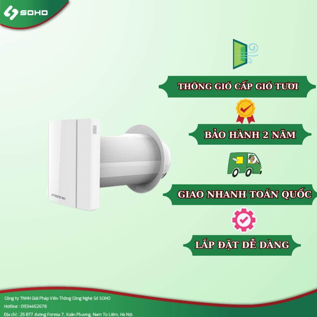 Máy cấp gió tươi Vtronic VT-502