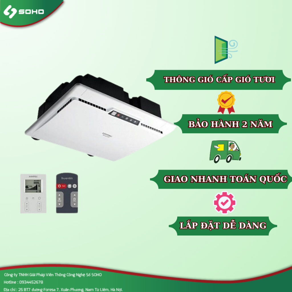 Máy cấp gió tươi HRD-50C