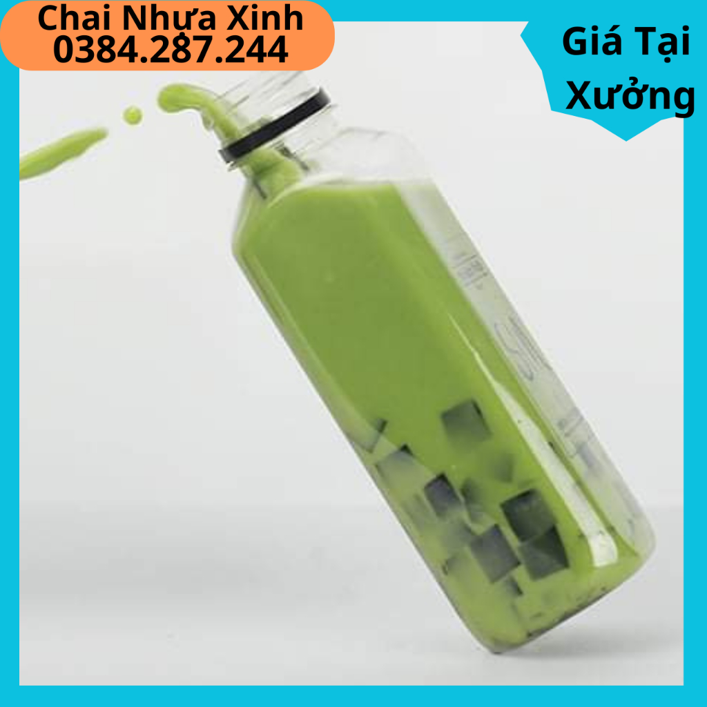 chai vuông 330ml đựng trà sữa 330ml | BigBuy360 - bigbuy360.vn