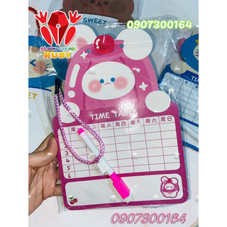 Bảng viết mini kèm bút - Đồ dùng dạy học Ruby