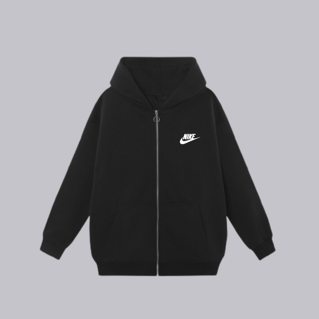 Áo hoodie, Áo hoodie ZIP NIKE cực hót form rộng , hàng chuẩn chính hàng , dày dặn cực hót, tag mác chất lượng ACA_STORE