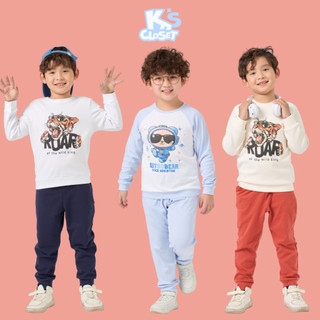Bộ Quần Áo Jumper Dài Tay K's Closet Chất Liệu Cotton Cho Trẻ Em (1-10 Tuổi) E033TWF / E082TWF TM