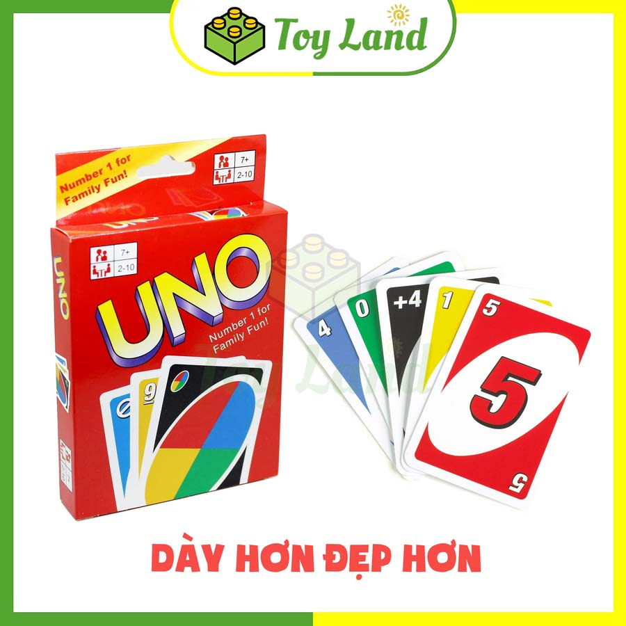 Bài Uno Boardgame 108 Lá Cơ Bản Chất Giấy Dày Đồ Chơi Trẻ Em Trò Chơi Nhóm Bạn Xả Stress Giải Trí - Little Kobo
