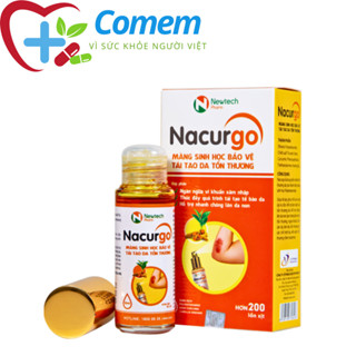 Nacurgo màng sinh học băng vết thương, tránh nhiễm trùng, bảo vệ tái tạo da tổn thương