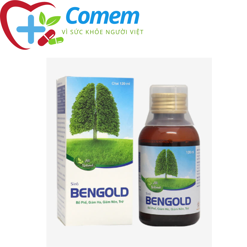 Bengold Bổ Phế Giảm Ho Dạng Siro và dạng ngậm