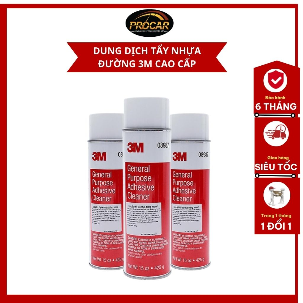 Dung dịch tẩy keo và nhựa đường 3M chính hãng