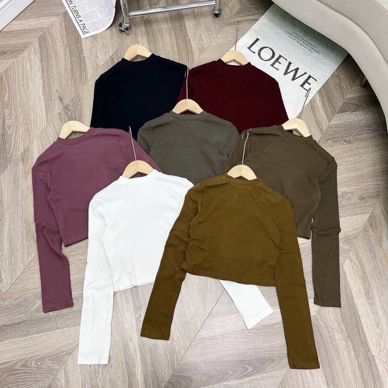 Áo thun crop dài tay Jz 303