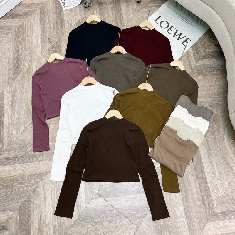 Áo thun crop dài tay Jz 303