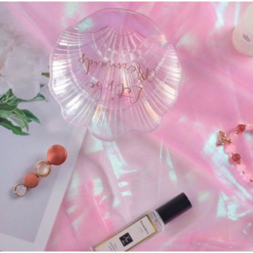 Vải voan nhũ óng ánh chụp ảnh sản phẩm sang trọng, Phông nền vải trơn tone màu pastel nhẹ nhàng