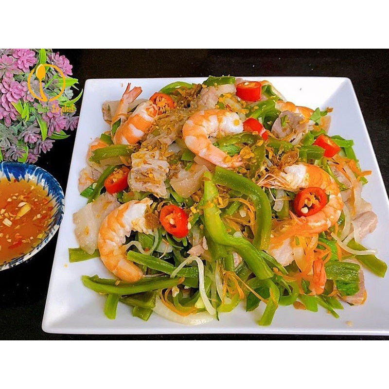 Rau Tiến Vua sấy khô 100g - 200g - 500g , làm gỏi, xào thịt bò