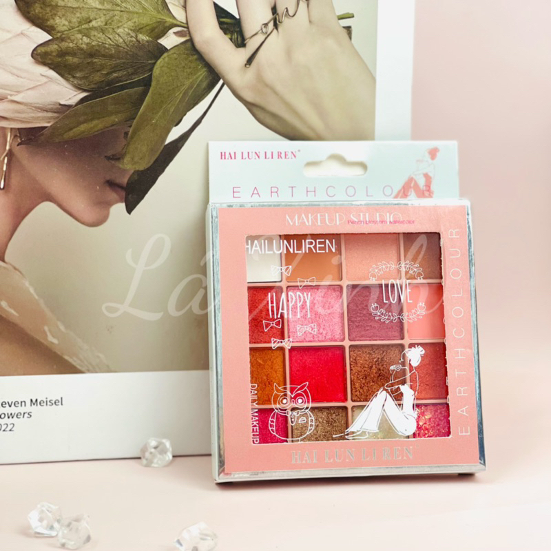 Bảng mắt Hai Lun Li Ren Color 16 ô 16g