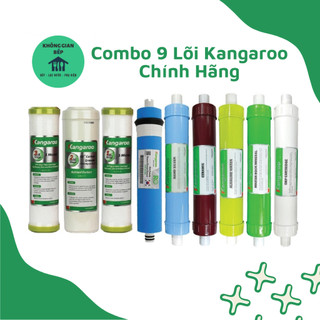 Trọn bộ lõi lọc nước kangaroo chính hãng - áp dụng cho nhiều loại máy lọc nước ro