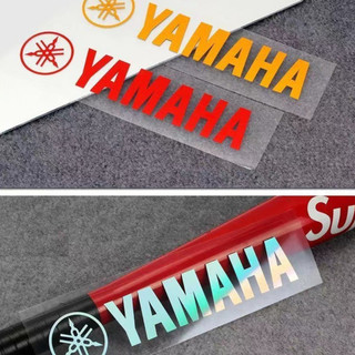 Bộ 2 decal tem phản quang thương hiệu YAMAHA