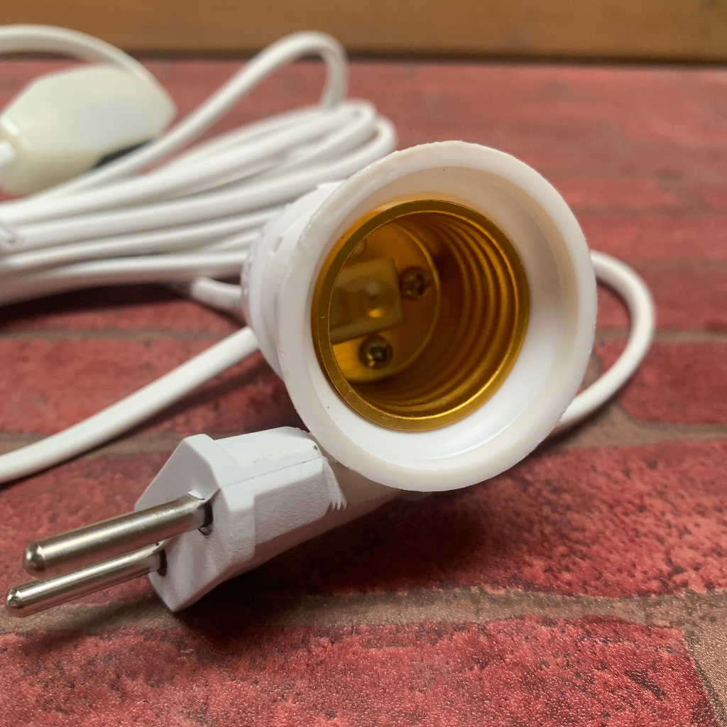 Đuôi Đèn Liền Dây Có Công Tắc 3m, 5m Cao Cấp