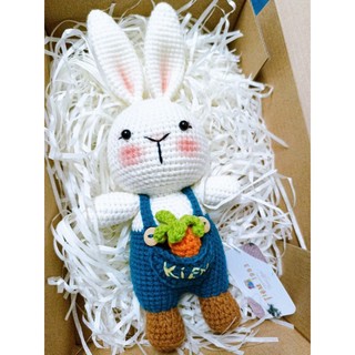 Đồ chơi cho bé - Thỏ Bunny móc bằng len (Giao hàng sau 1-2 ngày)