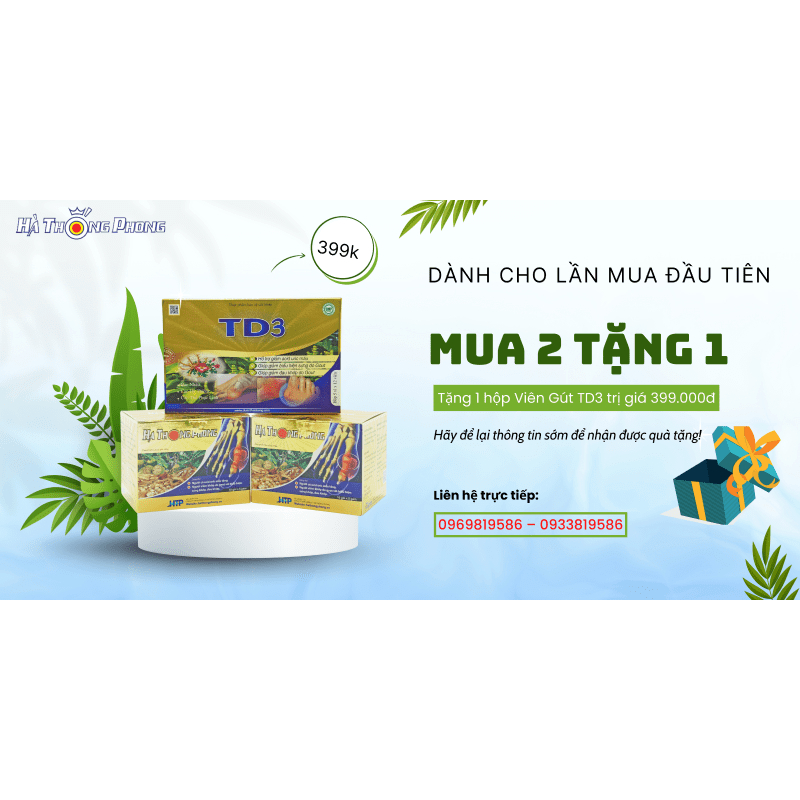 HÀ THỐNG PHONG - XUA TAN NỖI LO VỀ GÚT  -  GÚT CẤP, GÚT MẠN TÍNH, GIẢM AXIT URIC