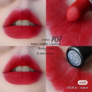 Son môi nữ mac ryby woo 707 săn sale - son đẹp chính hãng có bill fullsize fullbox 3g trangnauth f328b
