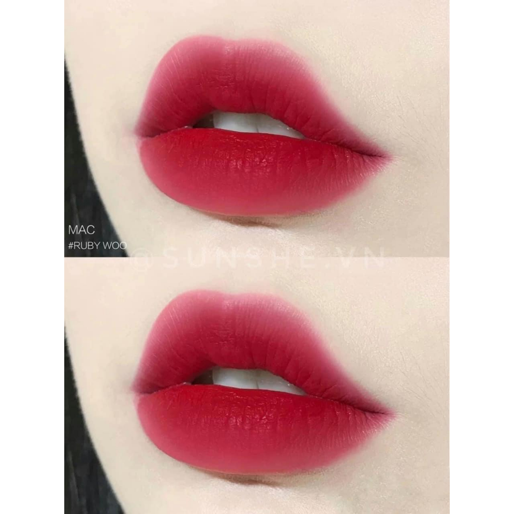 Son Môi Nữ MAC Ryby Woo 707 Săn Sale - Son Đẹp Chính Hãng Có Bill Fullsize Fullbox 3g Trangnauth F328B