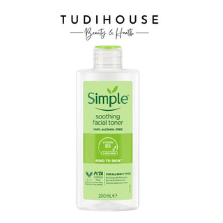 [ hàng công ty ] nước cân bằng Simple Soothing Facial Toner 200ml