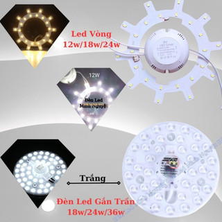 BỘ LED VÒNG SIÊU SÁNG 12W-18W-24W