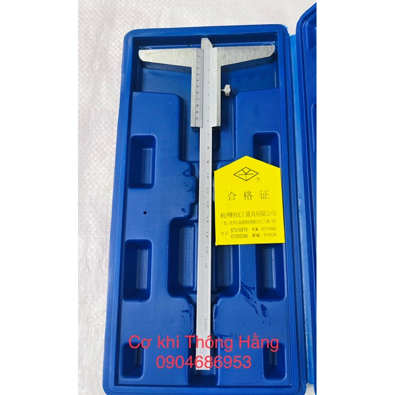 Thước đo độ sâu cơ khí 0-150mm, 0-200mm, 0-300mm độ chính xác 0.03mm, giá rẻ
