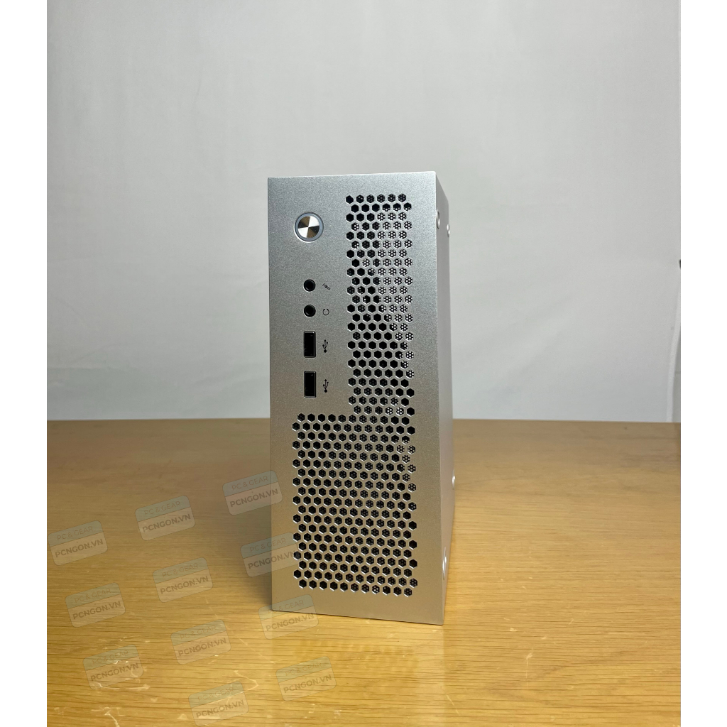Vỏ case máy tính mini ITX SKTC A09 – Bạc