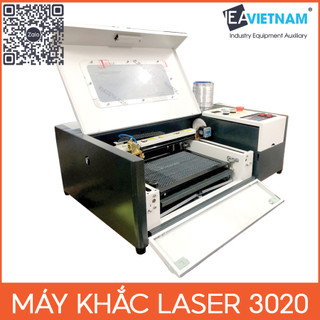 Máy cắt laser , Máy khắc Laser co2 3020 40W, Máy khắc dấu. Máy khắc laser mini. Máy cắt tem nhãn tủ điện