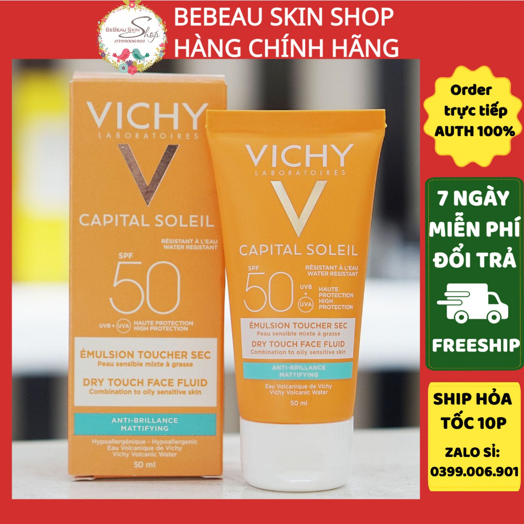Kem Chống Nắng Pháp SPF 50 Ideal Soleil 50ml 5.0