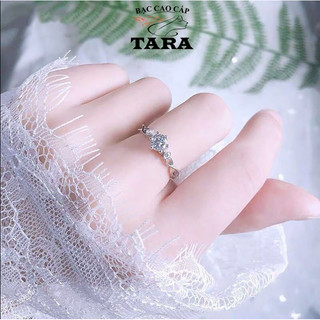 Nhẫn bạc nữ TARA kiểu dáng sang trọng bạc S925