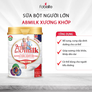 Sữa Bột Abmilk ĐK Giúp Xương Chắc Khỏe, Phòng Ngừa Loãng Xương - Hộp 900g