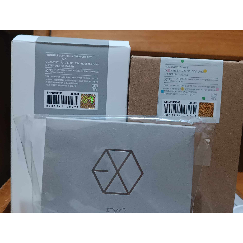 SM Official Goods EXO, NCT Dream, aespa