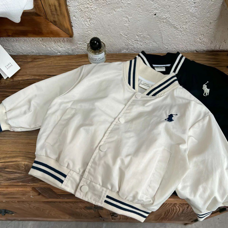 Áo khoác bomber cho bé trai BAE KIDS 11kg đến 34kg dáng thể thao hàn quốc trẻ em