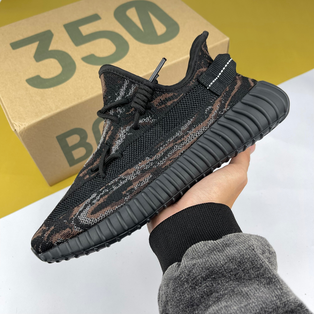 Giày Yz350 V2 MX Rock , Yz 350 Đen vằn Hàng Cao Cấp Đế Nén Hạt Chuẩn Boost Nén Hạt - Than.Shoes