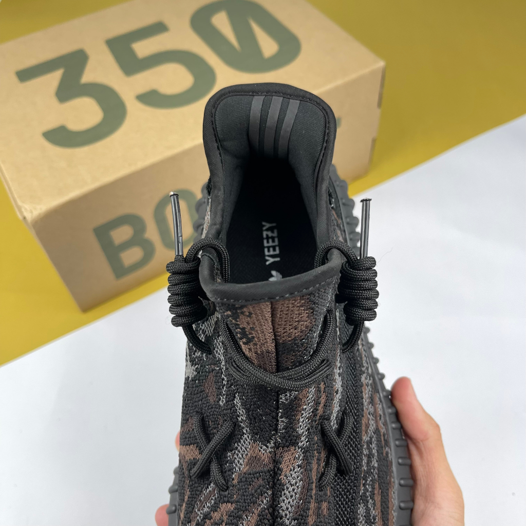 Giày Yz350 V2 MX Rock , Yz 350 Đen vằn Hàng Cao Cấp Đế Nén Hạt Chuẩn Boost Nén Hạt - Than.Shoes