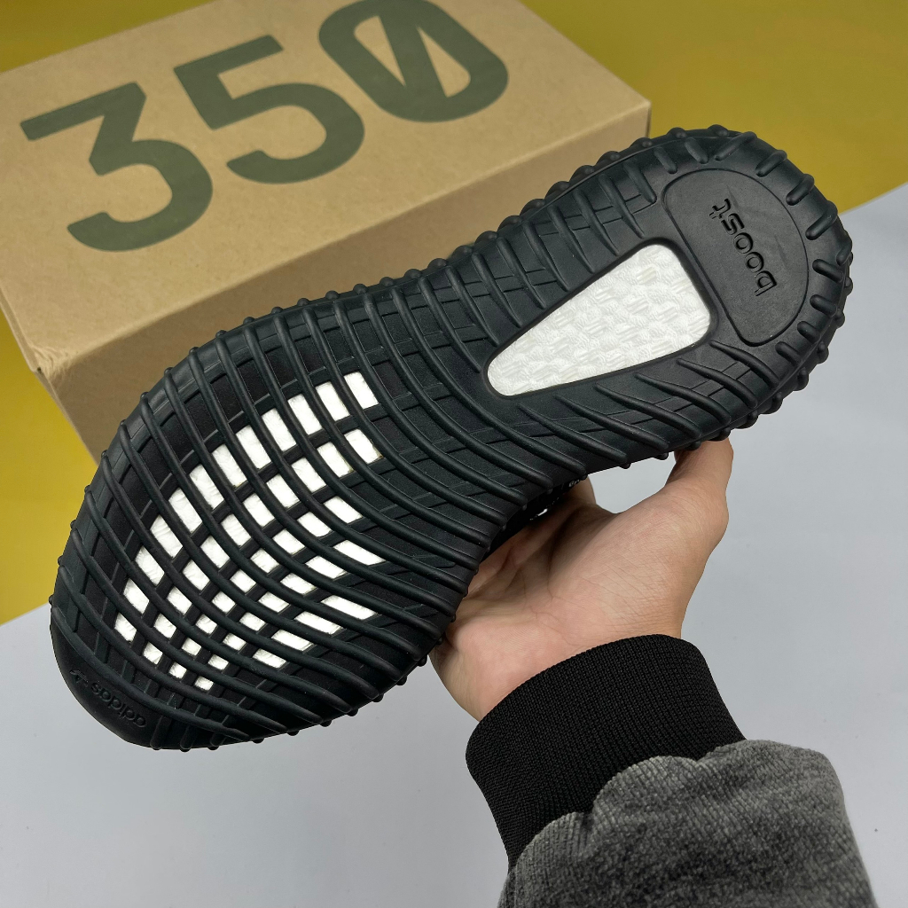 Giày Yz350 V2 MX Rock , Yz 350 Đen vằn Hàng Cao Cấp Đế Nén Hạt Chuẩn Boost Nén Hạt - Than.Shoes