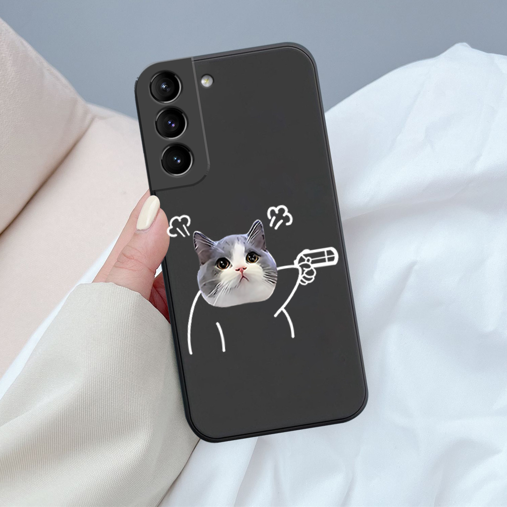 Ốp lưng Samsung S21 5G,S21 FE 5G,S21 Plus,S21+ 5G,S21 Ultra silicon mềm bảo vệ camera hình cặp đôi dễ thương, mèo chó
